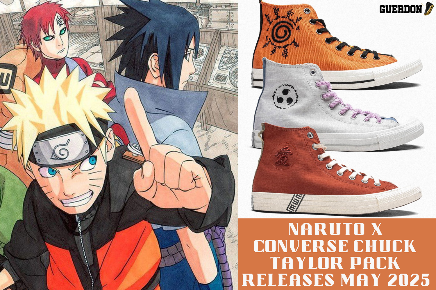 Naruto Shippuden x Converse Collection