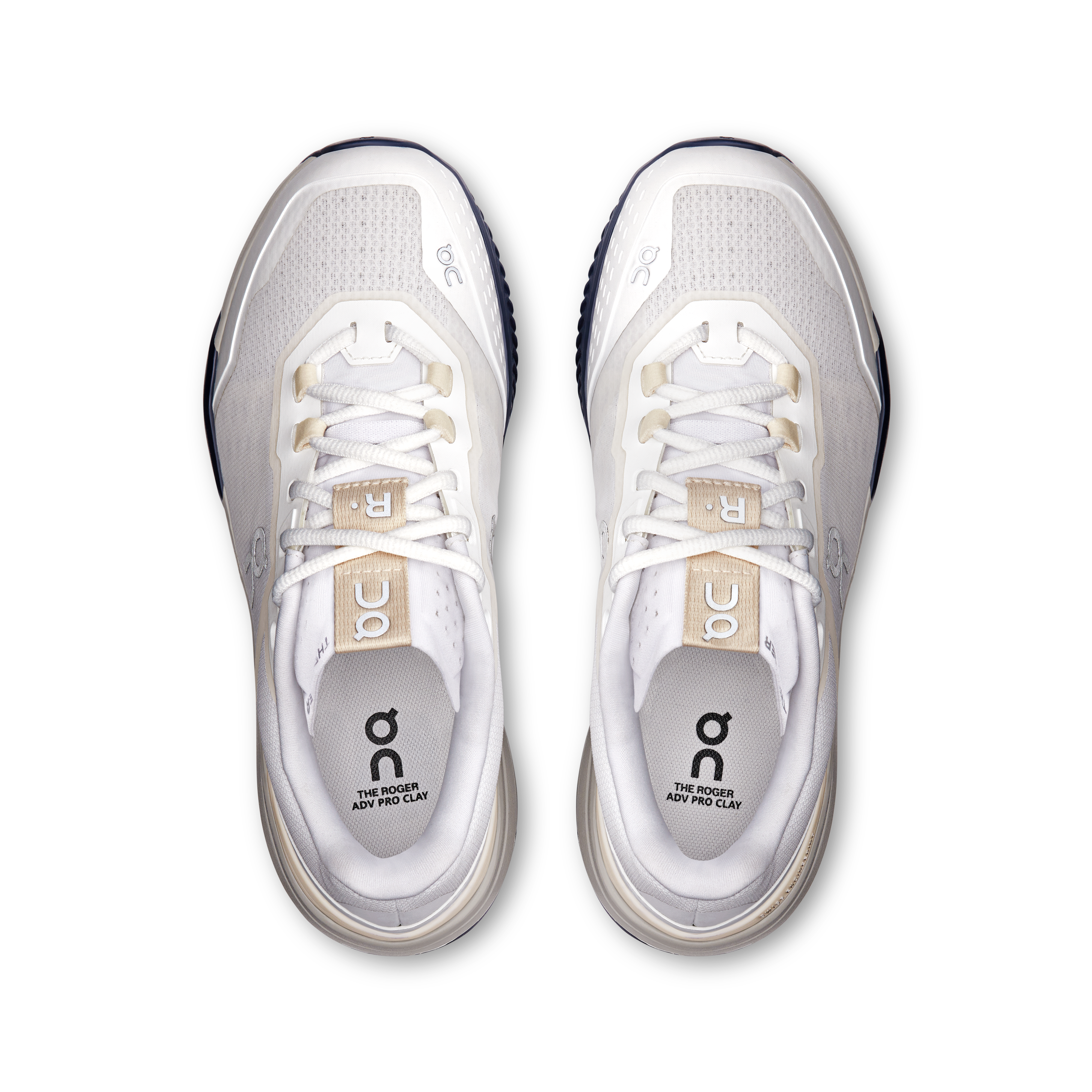 On The Roger Advantage Pro Clay White Cream (Women's)