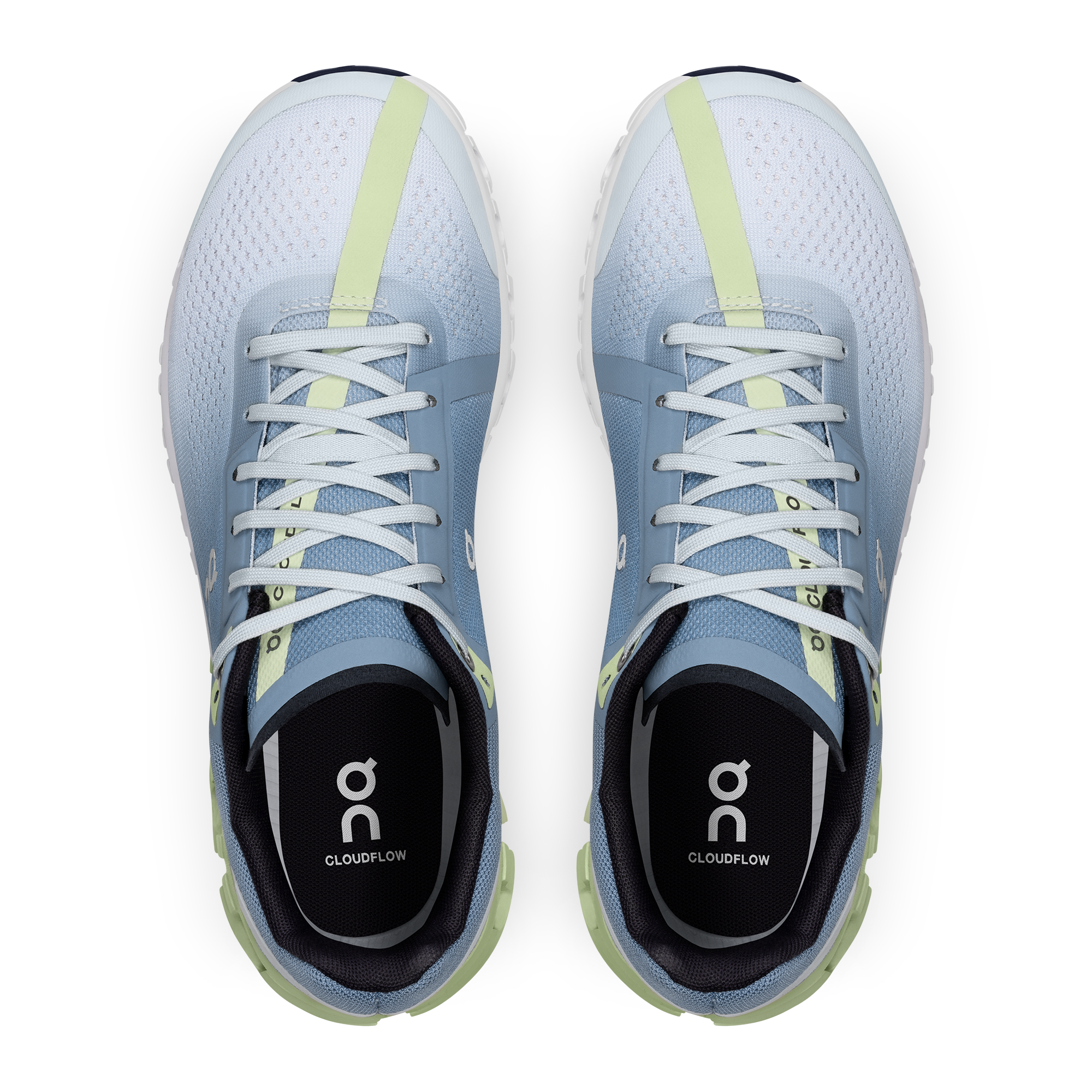 On Running Cloudflow 3.0 Niagara Blue Meadow Green (Women's)