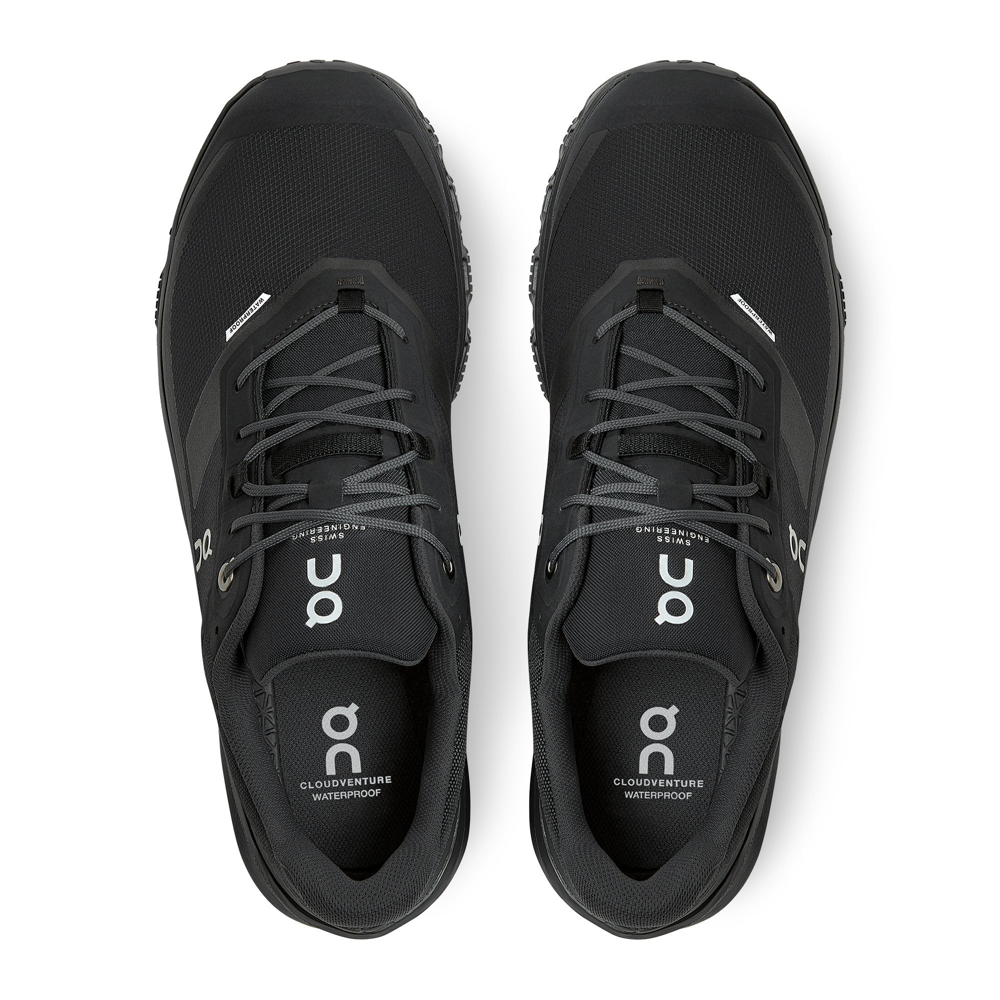 On Running Cloudventure Waterproof Black