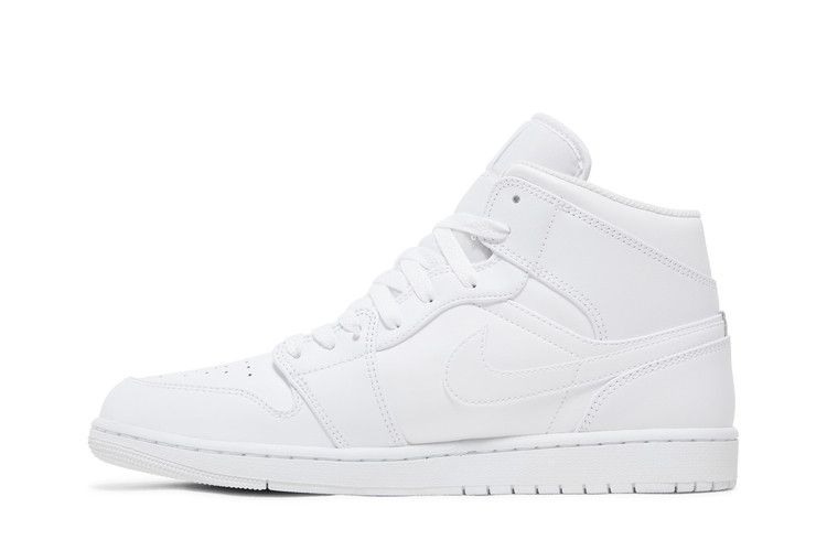 Air Jordan 1 Mid 'Triple White'