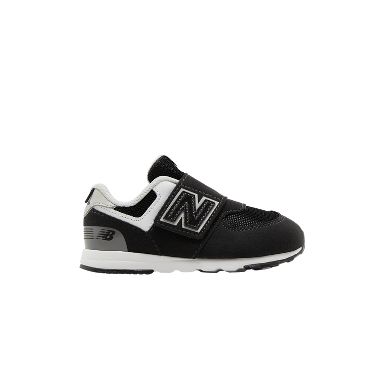 574 New-B Hook & Loop Toddler Wide 'Black White'