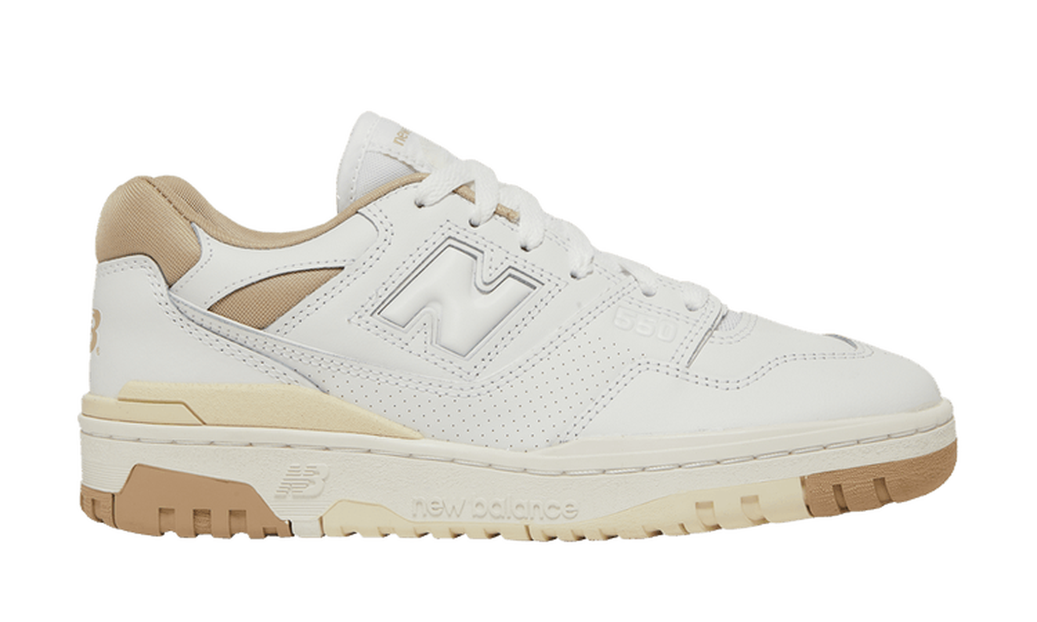 Wmns 550 'White Raw Cashew'
