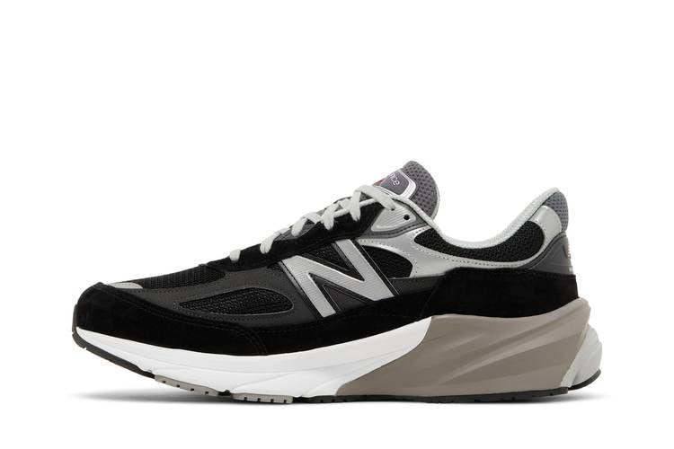 990v6 Made in USA 2E Wide 'Black Silver'