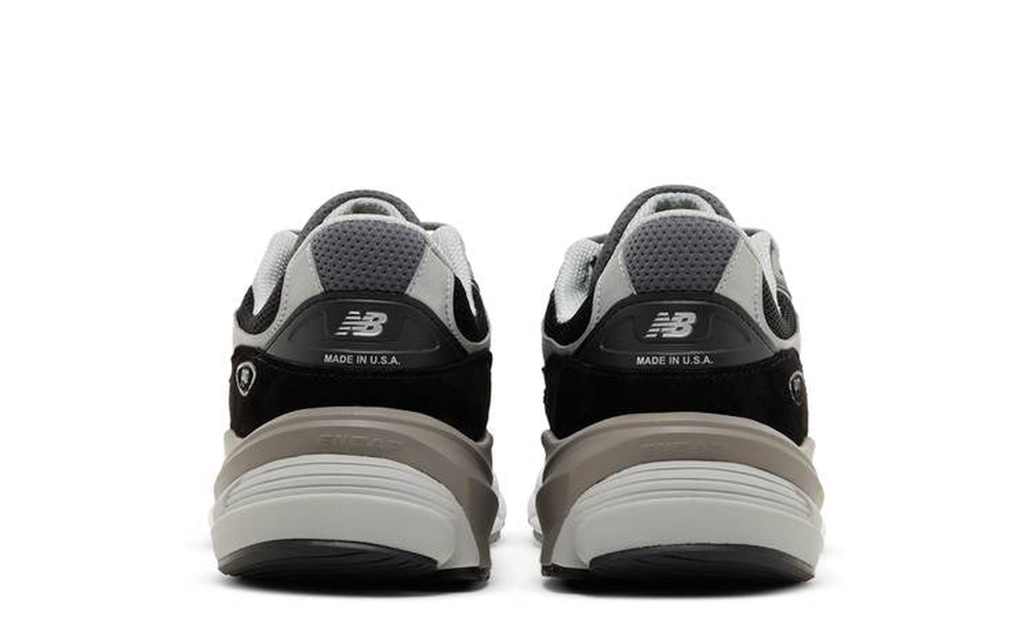 990v6 Made in USA 2E Wide 'Black Silver'