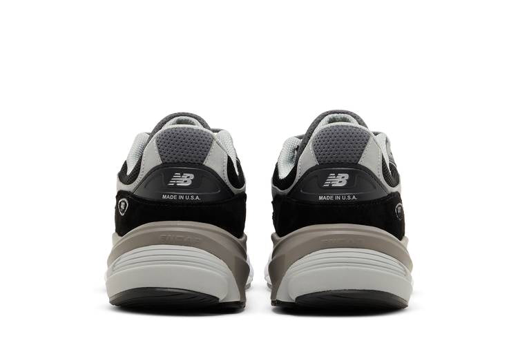 990v6 Made in USA 2E Wide 'Black Silver'