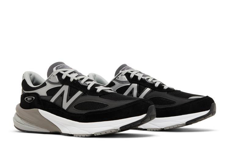 990v6 Made in USA 2E Wide 'Black Silver'