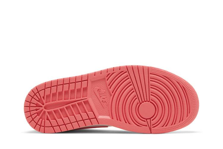 Wmns Air Jordan 1 Mid 'Strawberries and Cream'