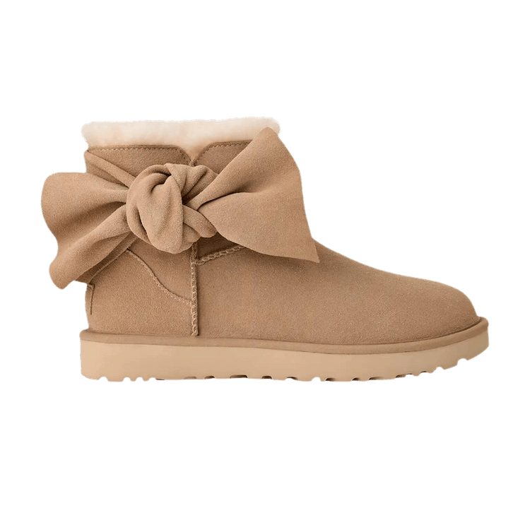 UGG Wmns Classic Mini Bow 'Sand'