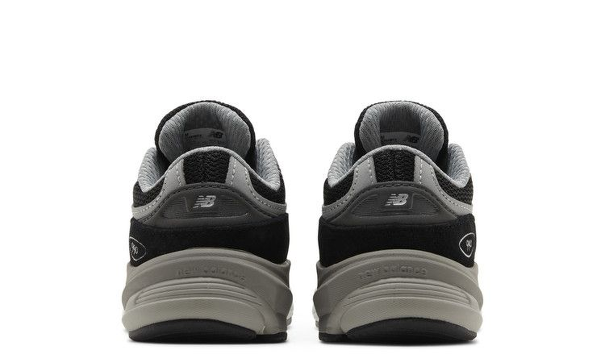 990v6 Toddler 'Black Silver'