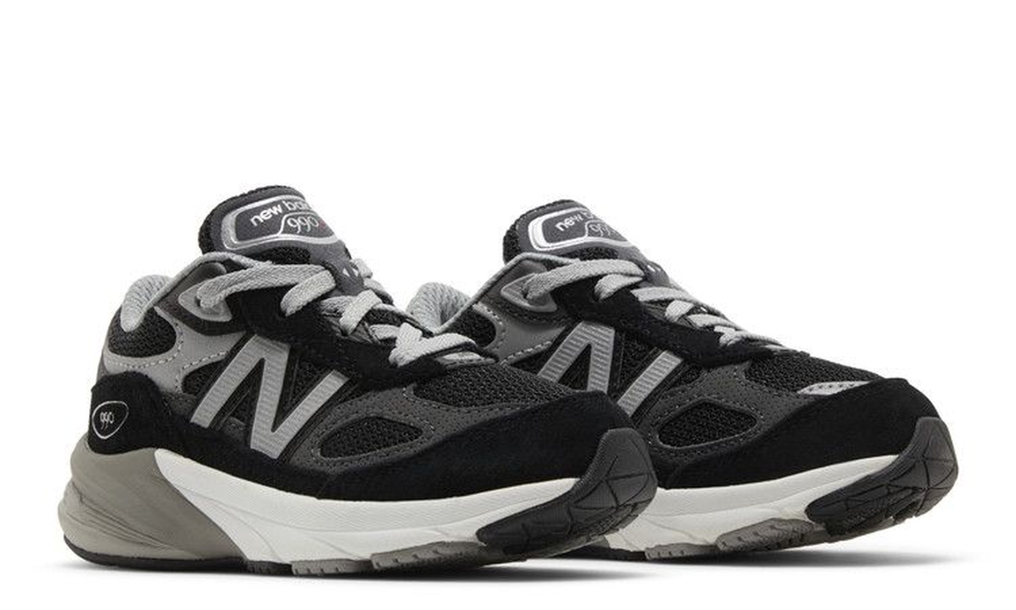 990v6 Toddler 'Black Silver'