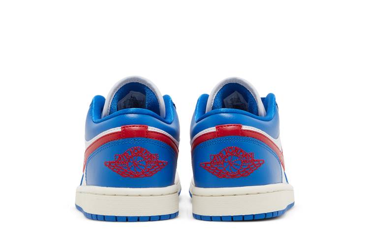 Wmns Air Jordan 1 Low 'Sport Blue Gym Red'