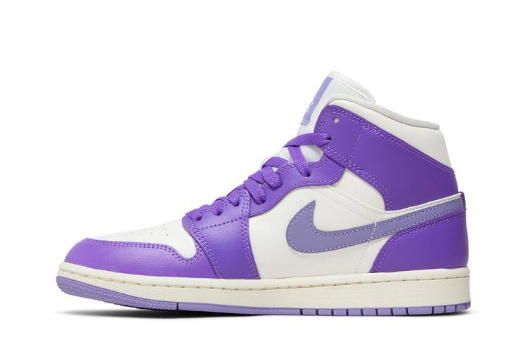 Wmns Air Jordan 1 Mid 'Action Grape'