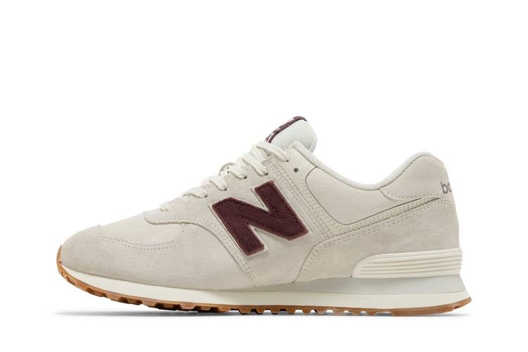 574 'Bone White Burgundy'