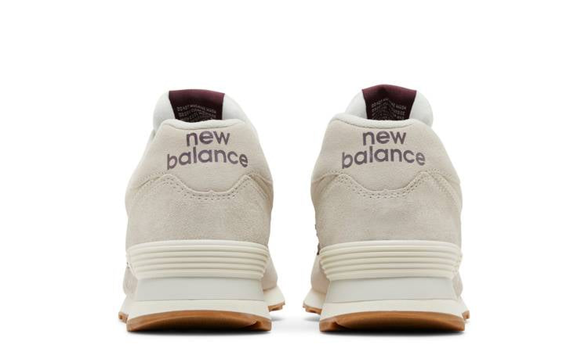 574 'Bone White Burgundy'