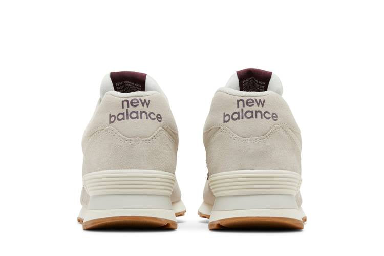 574 'Bone White Burgundy'