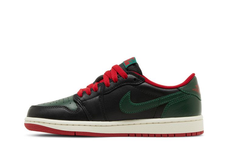 Wmns Air Jordan 1 Retro Low OG 'Black Gorge Green'