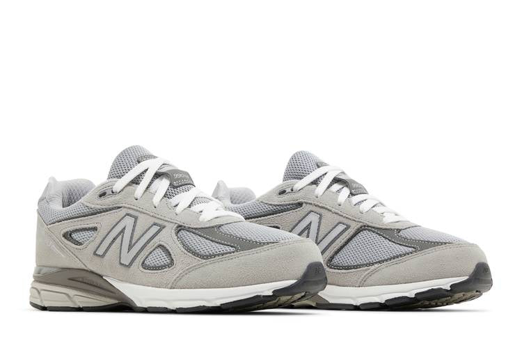 990v4 Big Kid Wide 'Kool Grey Silver Filigree'