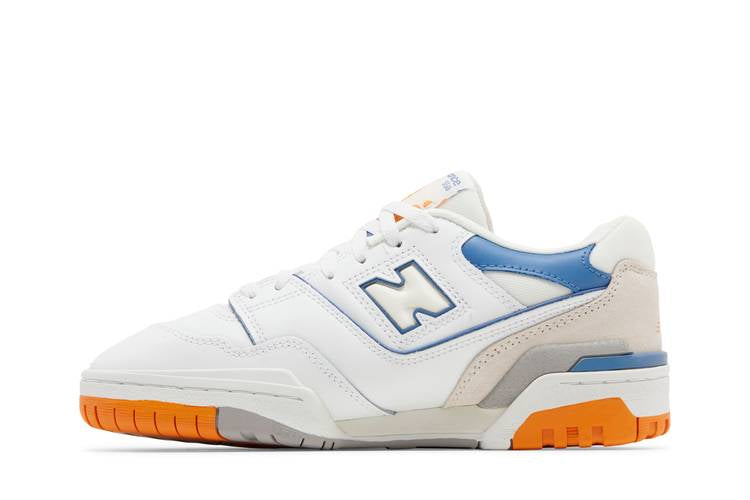 550 Big Kid 'White Mercury Blue'