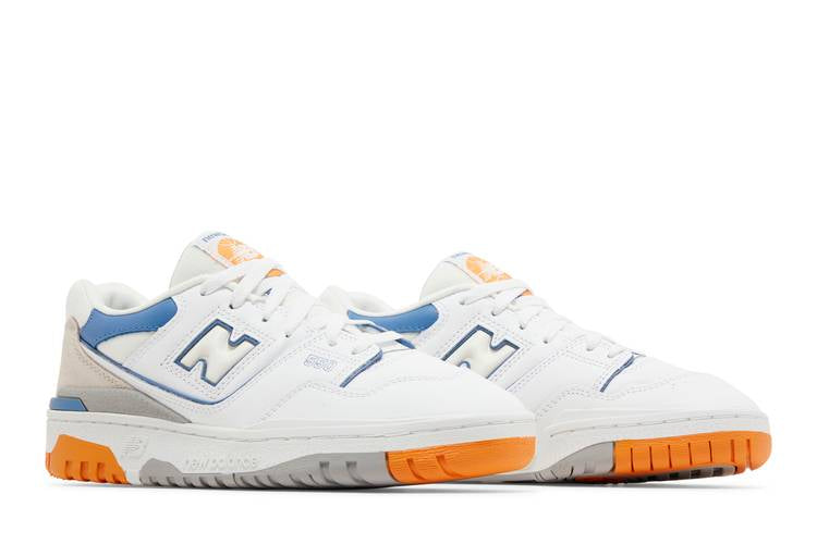 550 Big Kid 'White Mercury Blue'