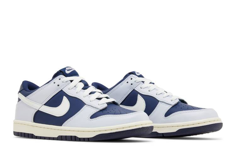 Dunk Low GS 'Football Grey Midnight Navy'