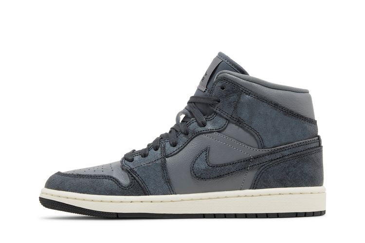 Wmns Air Jordan 1 Mid 'Distressed Smoke Grey'