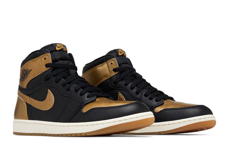 Air Jordan 1 Retro High OG 'Black Gold'