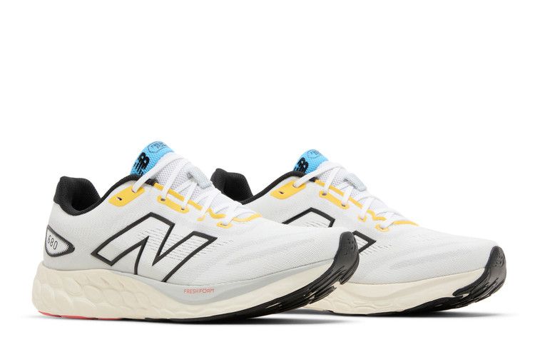 Fresh Foam 680v8 'White Ginger Lemon'