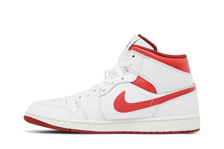 Air Jordan 1 Mid SE 'White Dune Red'