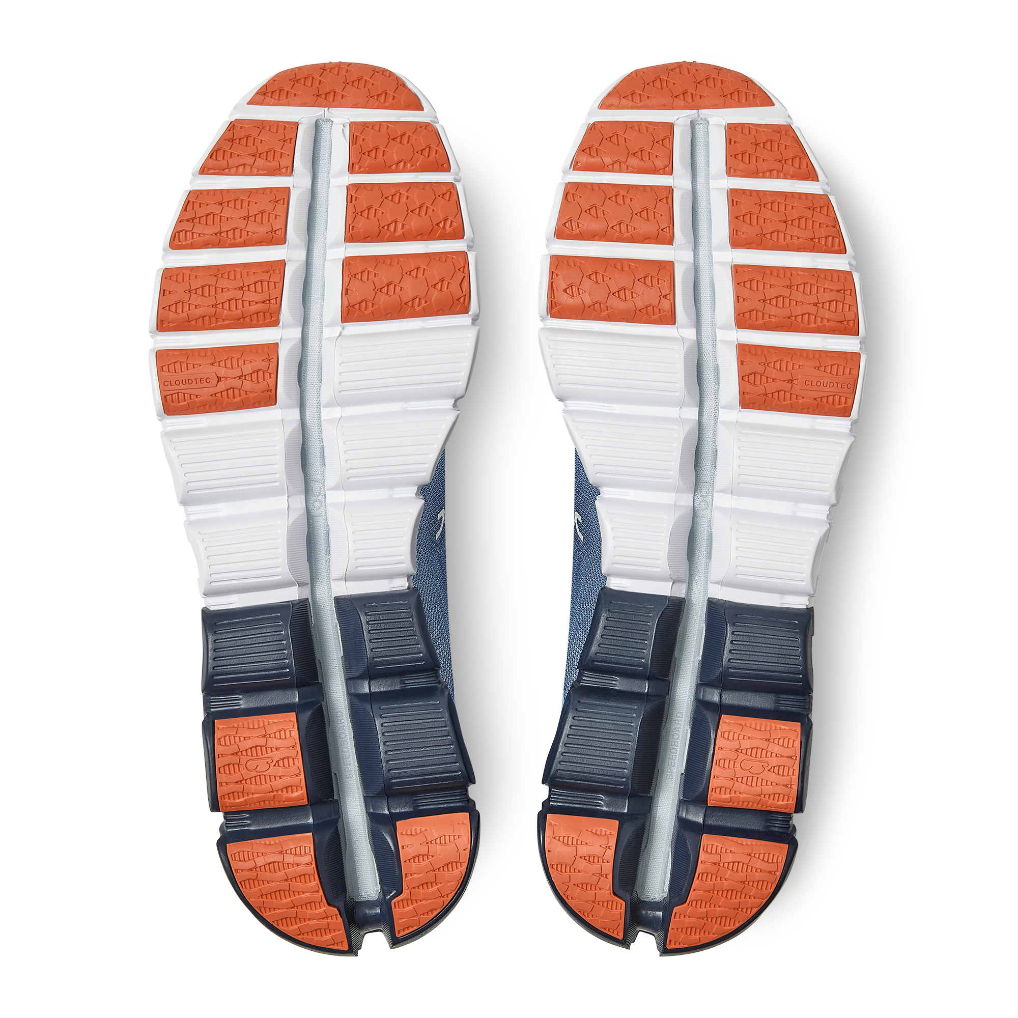 On Running Cloudflow 3.0 Lake Blue Flare Orange