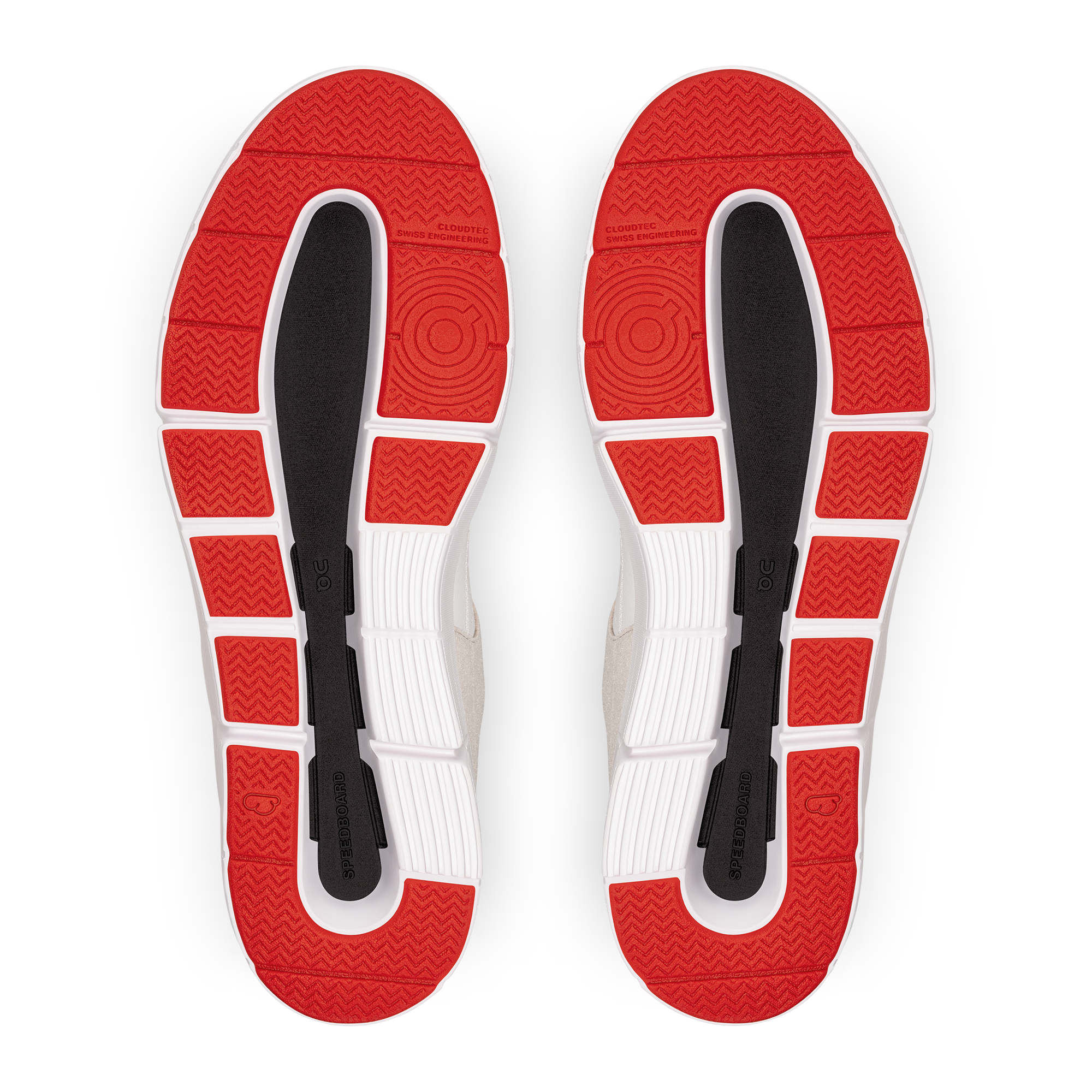 On The Roger Clubhouse White Grey Red