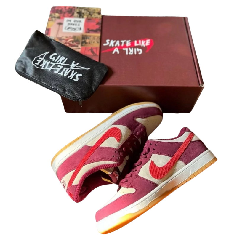 Skate Like a Girl x Dunk Low SB Special Box