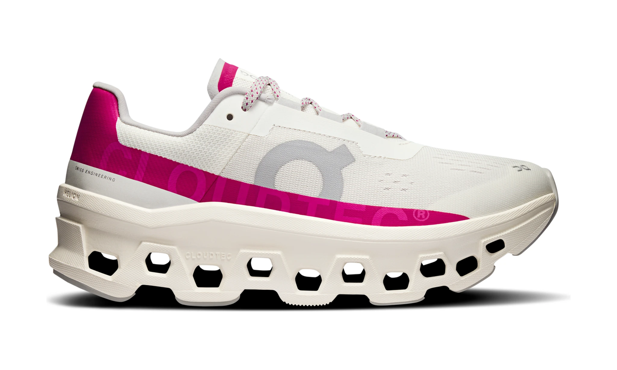 On Running Cloudmonster Ivory Grenadine (Women's)