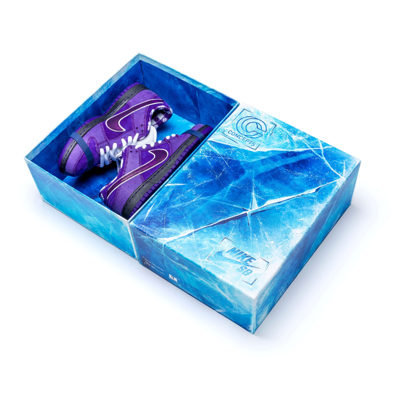 Concepts x Dunk Low SB 'Purple Lobster' Special Box