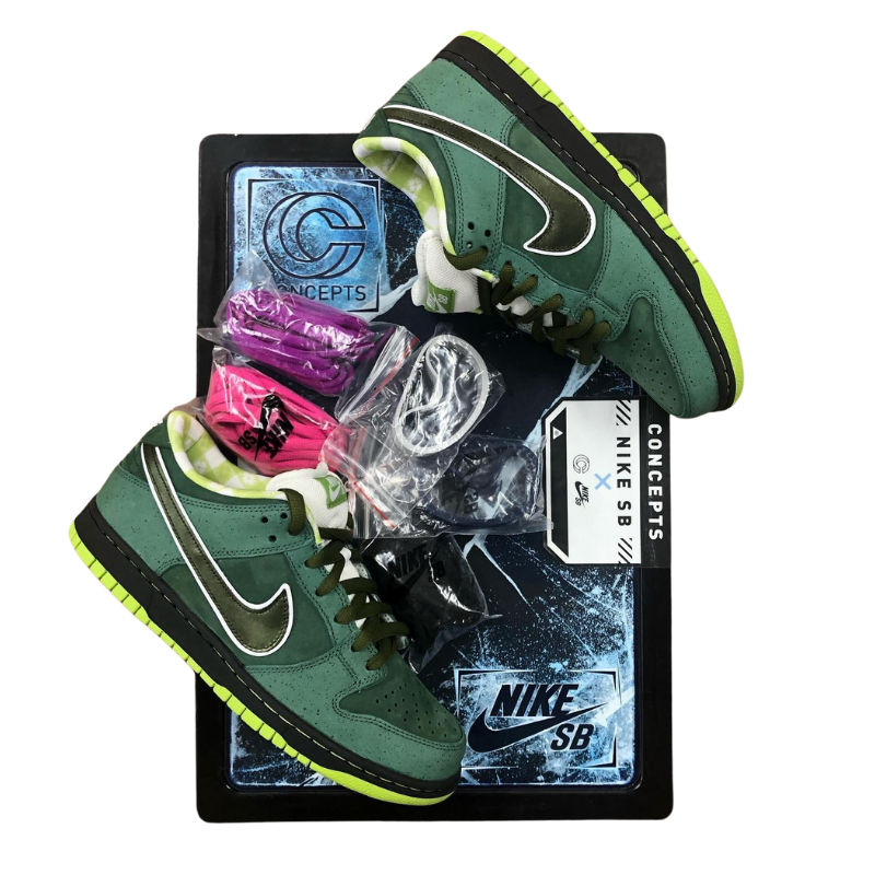Concepts x Dunk Low SB 'Green Lobster' Special Box