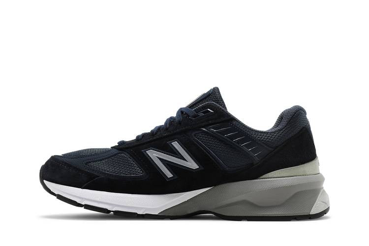 Wmns 990v5 Made in USA Wide 'Navy Silver'