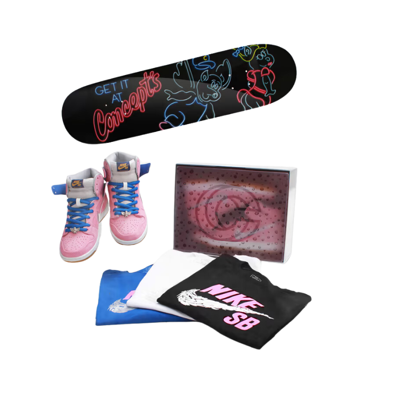 Concepts x Dunk High Pro Premium SB 'When Pigs Fly' Special Box