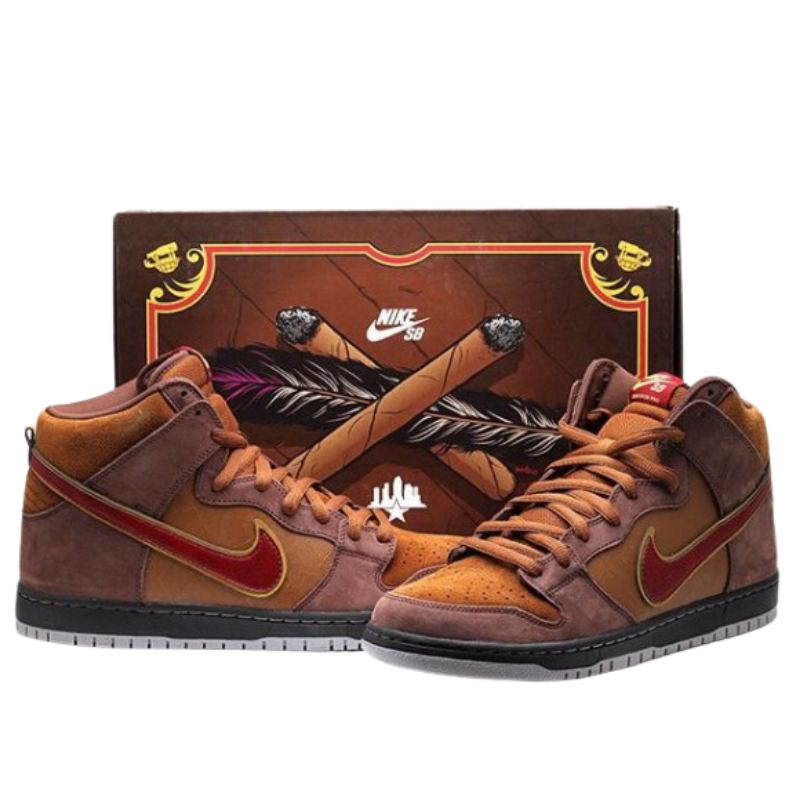 Dunk High Premium SB 'Cigar City' Special Box