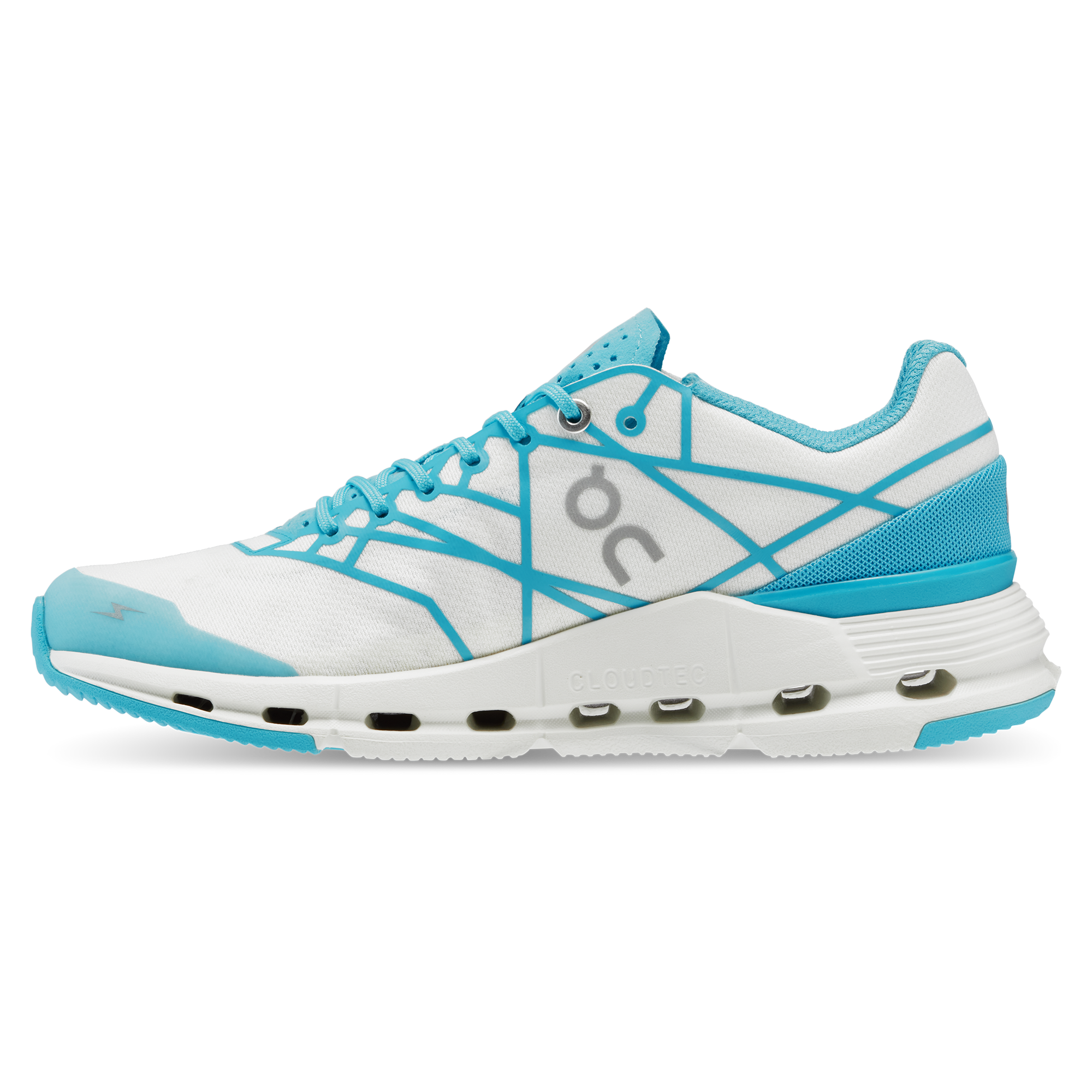 On Running Cloudnova Z5 White Cyan (Women's)