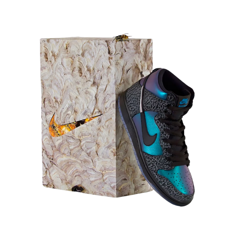 Black Sheep x Dunk High SB 'Black Hornet' Special Box