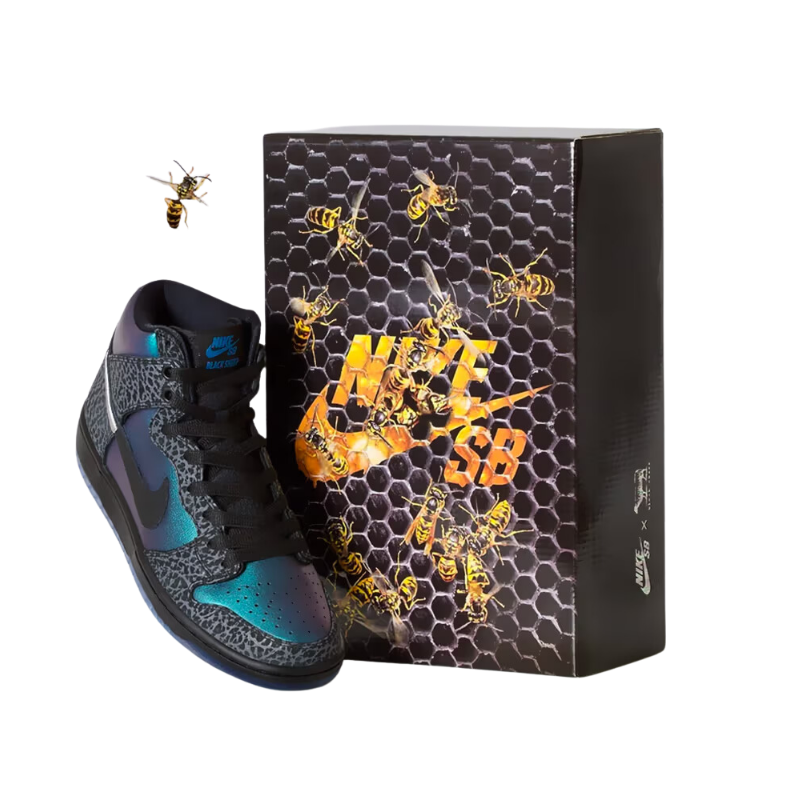 Black Sheep x Dunk High SB 'Black Hornet' Special Box