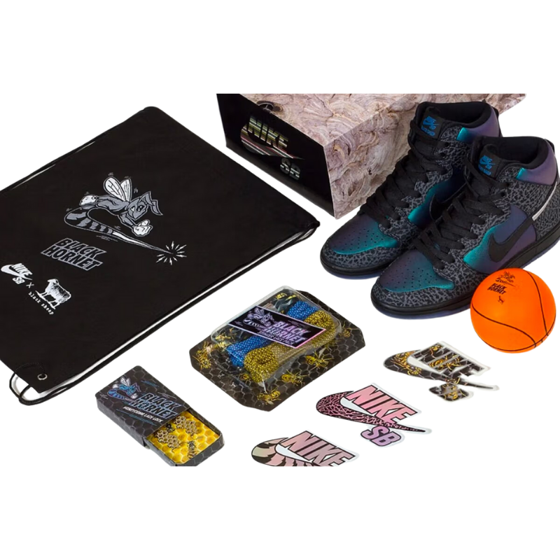 Black Sheep x Dunk High SB 'Black Hornet' Special Box