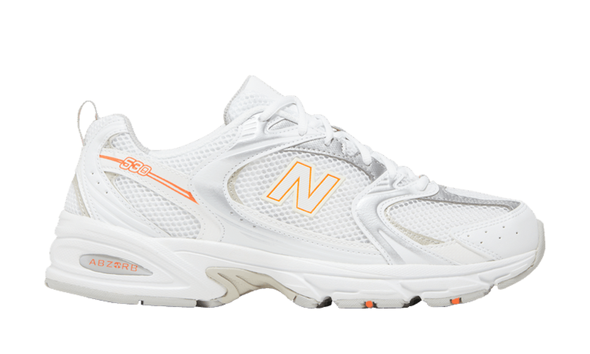 530 'Silver Metallic Team Orange'