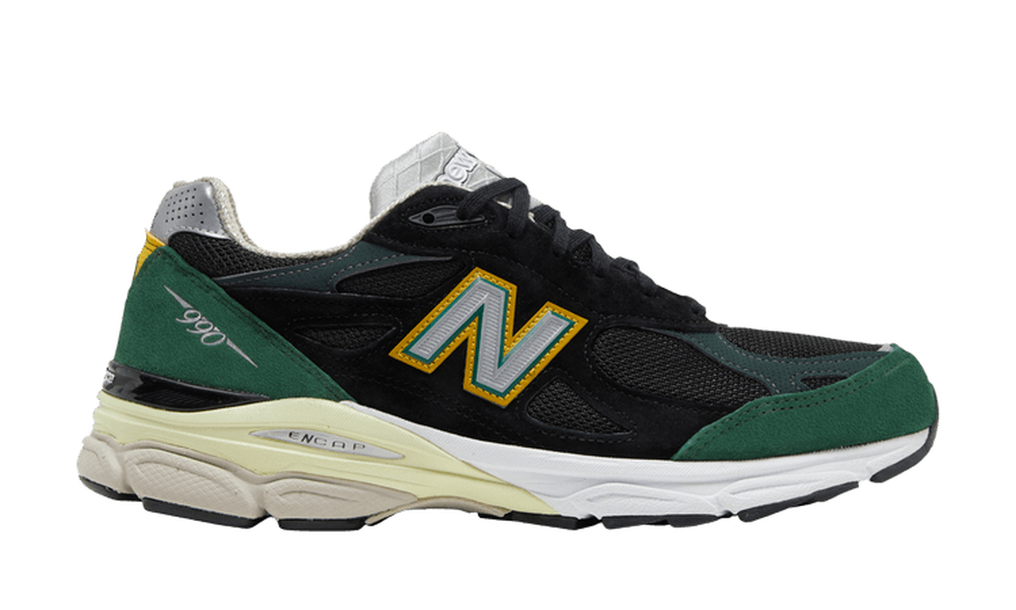990v3 Made In USA 'Black Green'