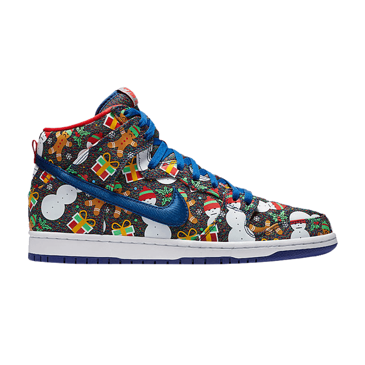 Concepts x SB Dunk Pro High 'Ugly Christmas Sweater' 2017 Special Box