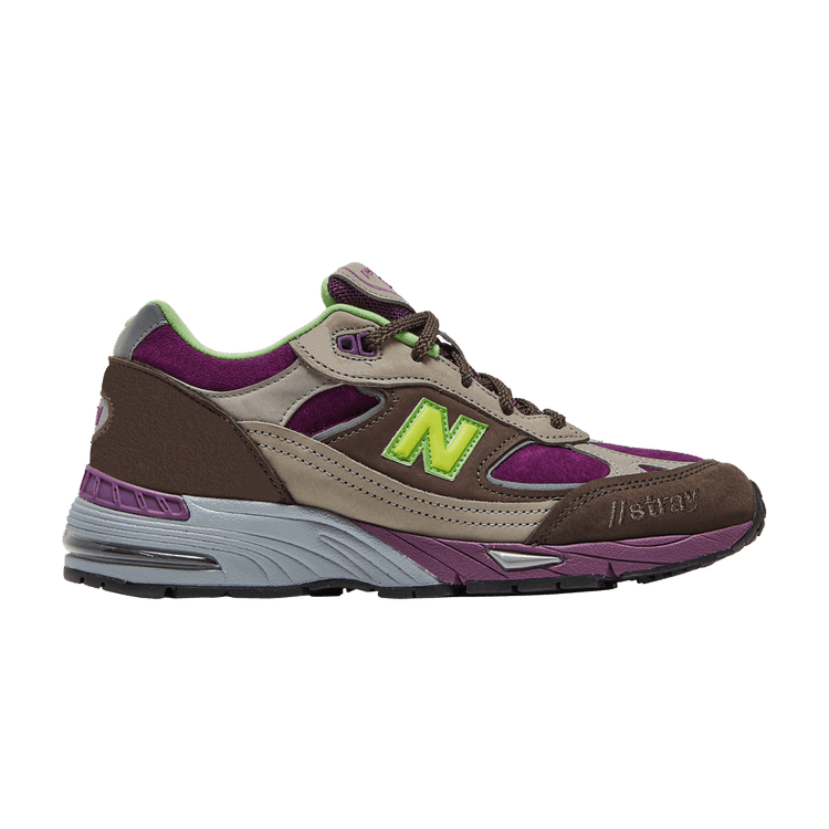Stray Rats x Wmns 991 Made in England 'Purple Green'