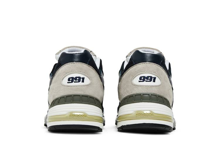 Sneakersnstuff x 991 Made in England 'Perforated Pack - Navy White'