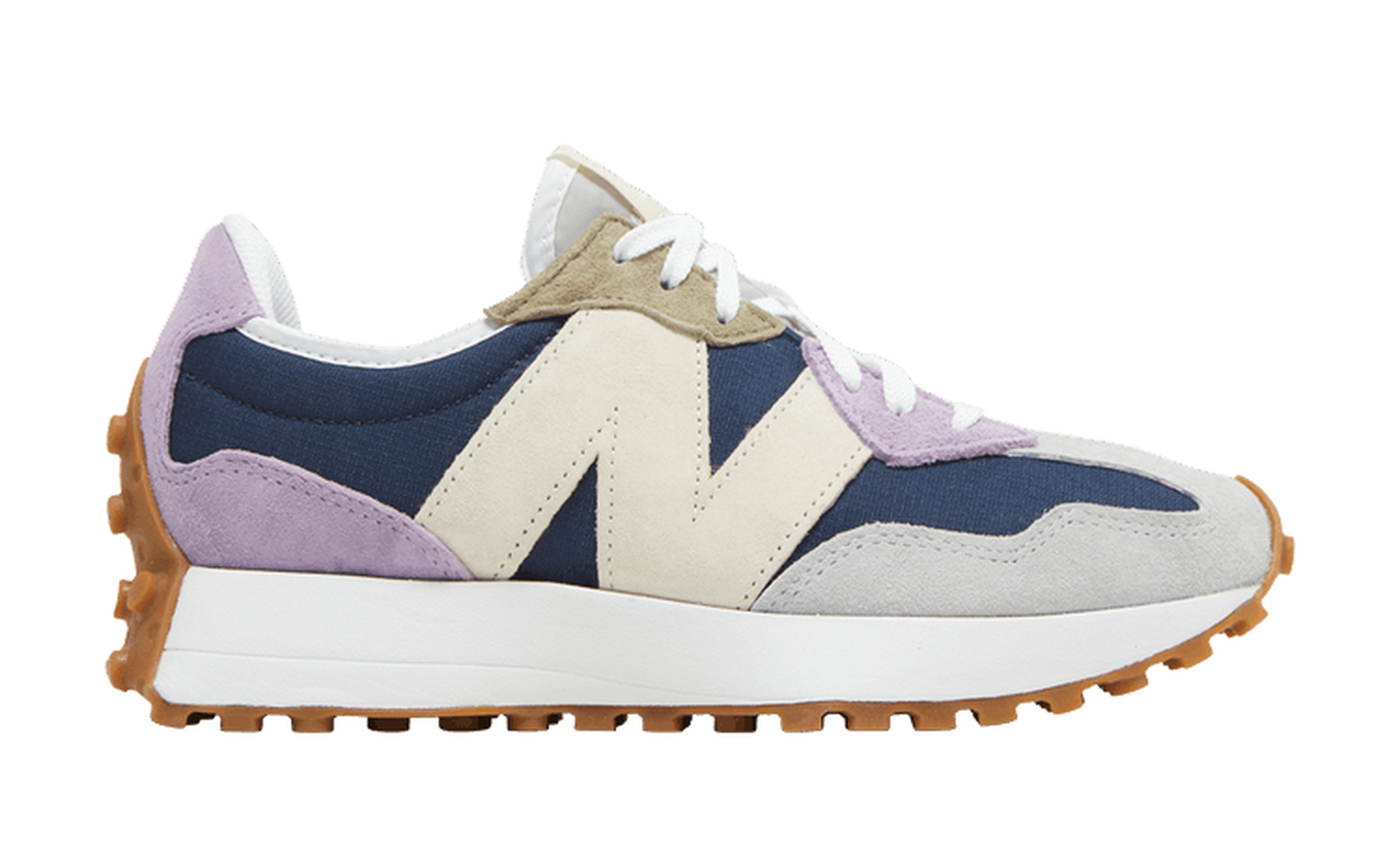 Wmns 327 'Natural Indigo Raw Amethyst'