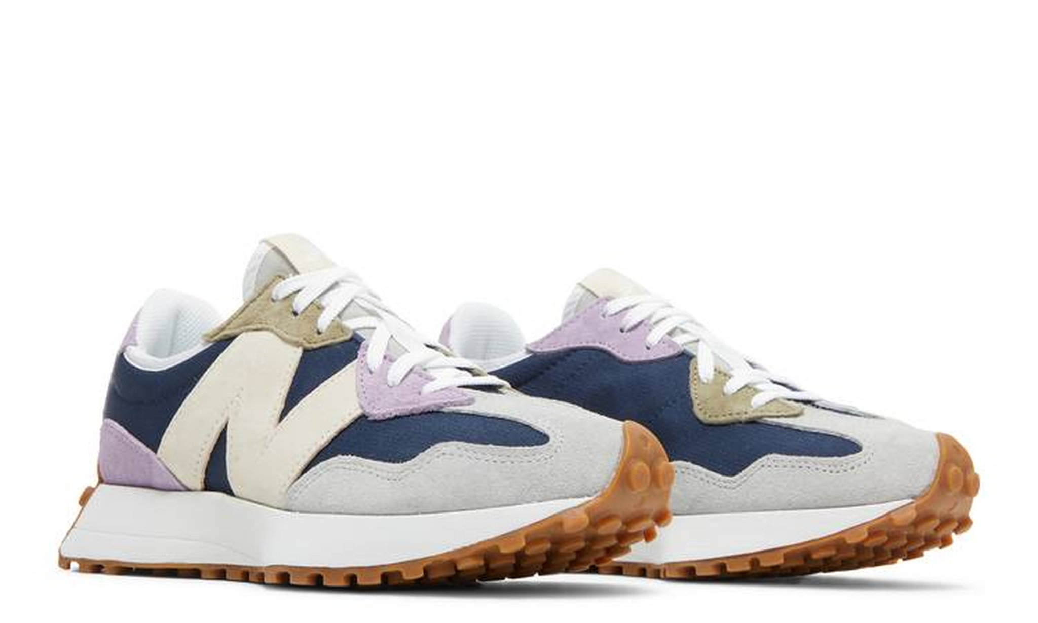Wmns 327 'Natural Indigo Raw Amethyst'