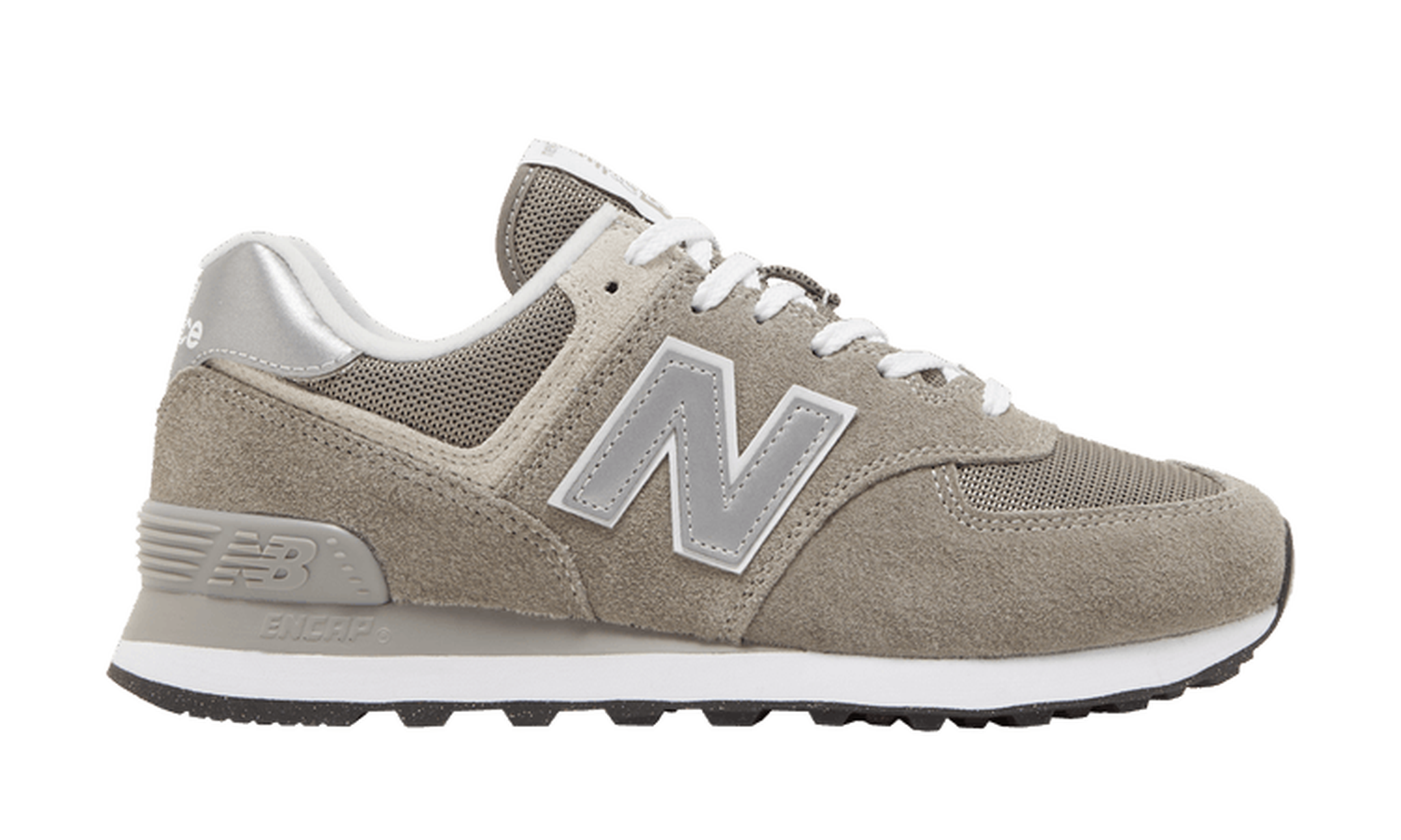 Wmns 574 Core Wide 'Grey White'